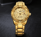 Men's  Luxury Stainless steal Waterproof Watch With Day And Date Display Unique Design Perfect Gift In Modern Metal Men  Wrist Watch Design - SJB-DIAMOND ELITES