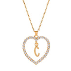 Initials Lette Necklace Pi-Mart