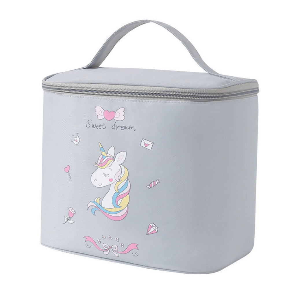 Waterproof cosmetic bag, large capacity foldable portable travel bag, women's cosmetic storage bag, toilet bag, makeup bag organizer, - SJB-DIAMOND ELITES