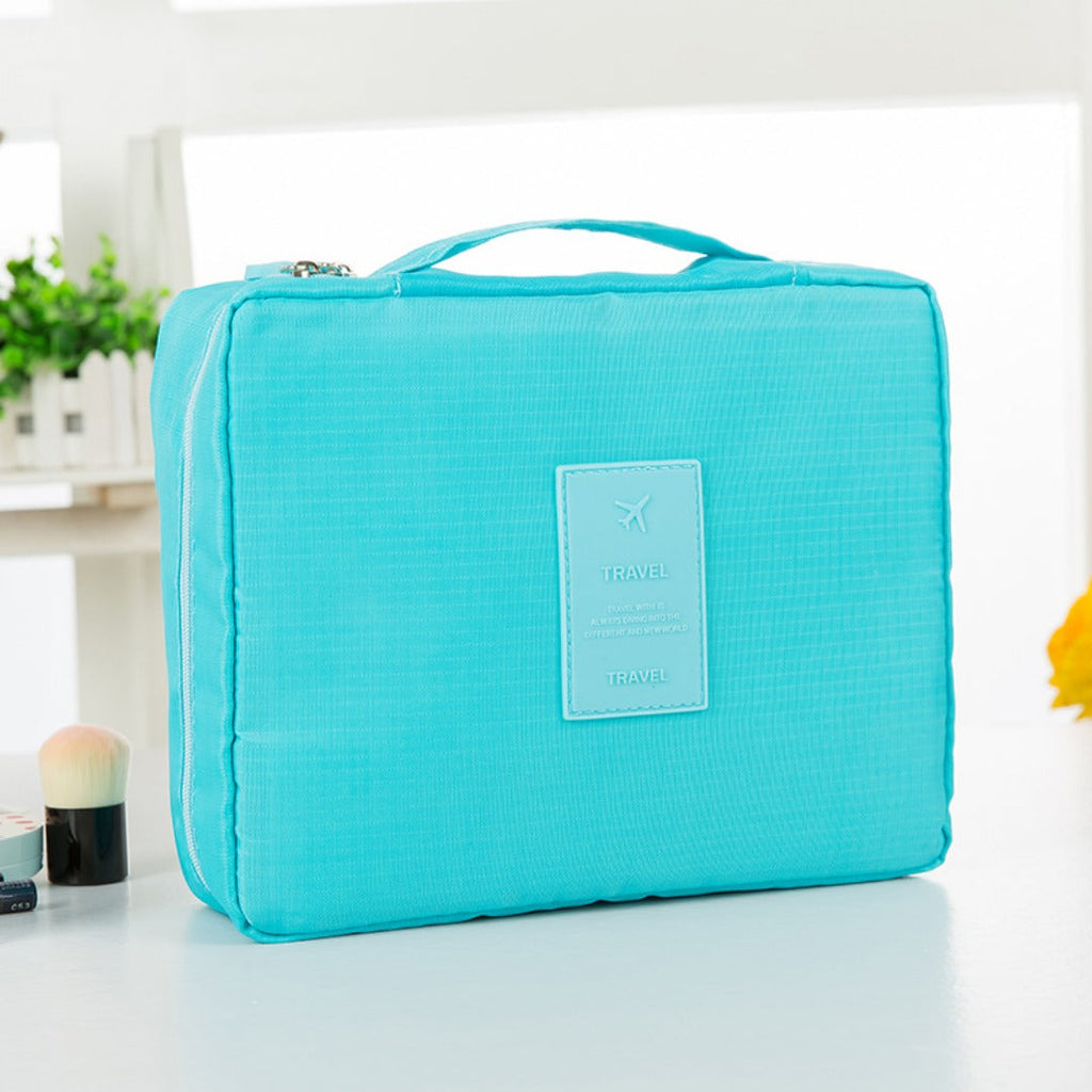 Cosmetic Bags,Cosmetic bag portable, travel storage bag, portable double-layer women's travel bag, men's travel toilet bag - SJB-DIAMOND ELITES