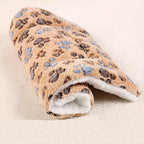 Warm Thickened Flannel Winter Blanket - Multicolor Pet Dog Sleeping Mat - Kennel Mat Lootquake LLC