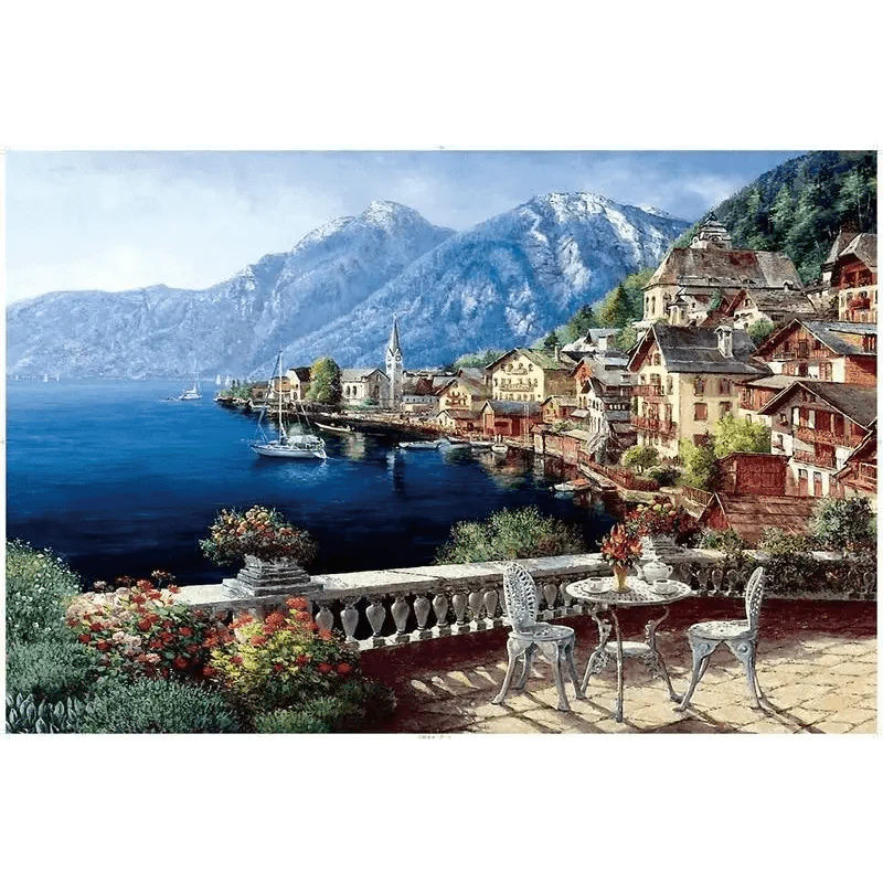 22 Styles New Puzzle 1000 Pieces For Adults Educational Game Toys Paper Adult Puzzles - SJB-DIAMOND ELITES