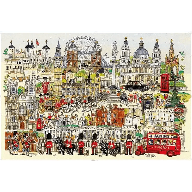 22 Styles New Puzzle 1000 Pieces For Adults Educational Game Toys Paper Adult Puzzles - SJB-DIAMOND ELITES
