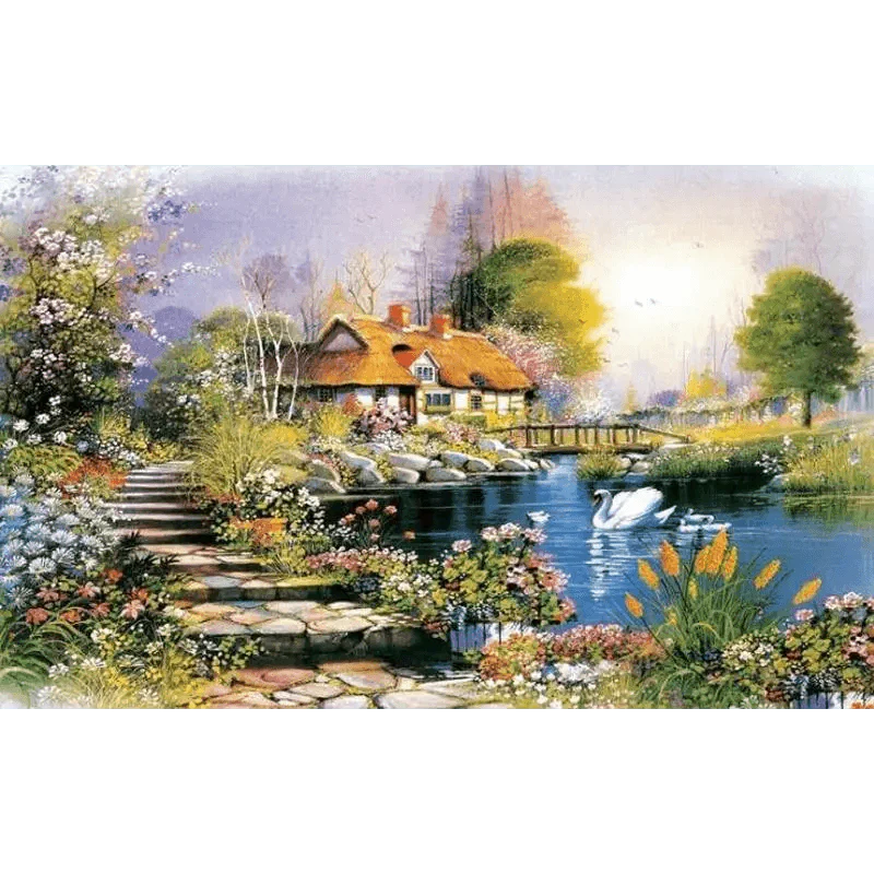 22 Styles New Puzzle 1000 Pieces For Adults Educational Game Toys Paper Adult Puzzles - SJB-DIAMOND ELITES