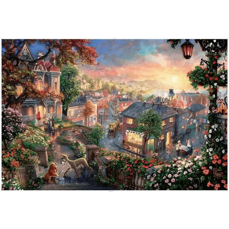 22 Styles New Puzzle 1000 Pieces For Adults Educational Game Toys Paper Adult Puzzles - SJB-DIAMOND ELITES