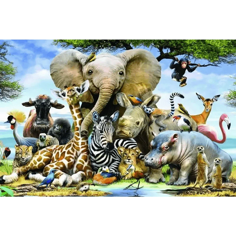 22 Styles New Puzzle 1000 Pieces For Adults Educational Game Toys Paper Adult Puzzles - SJB-DIAMOND ELITES