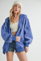 Fiori Hoodie Jacket THRIXINE