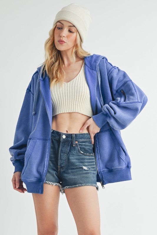 Fiori Hoodie Jacket THRIXINE