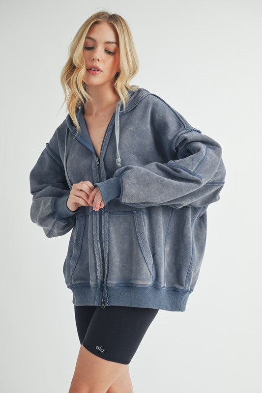 Fiori Hoodie Jacket THRIXINE