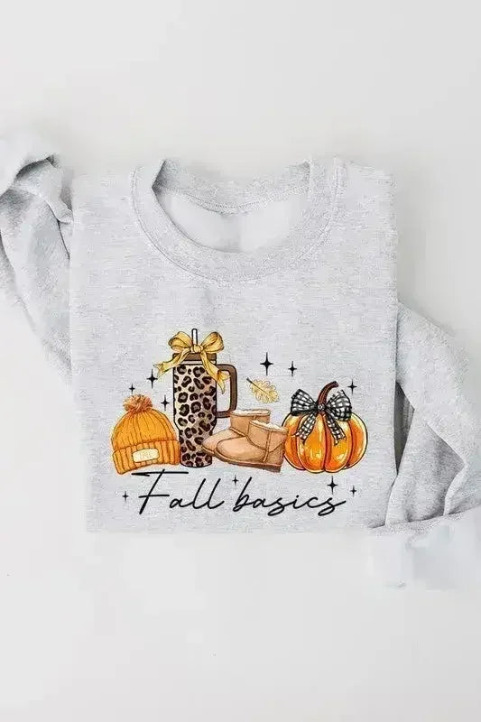 Fall Basics Graphic Fleece Sweatshirts - SJB-DIAMOND ELITES