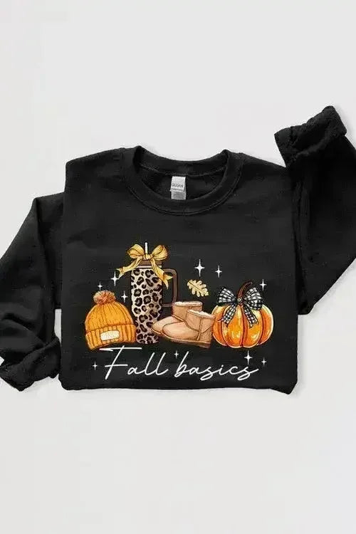 Fall Basics Graphic Fleece Sweatshirts - SJB-DIAMOND ELITES