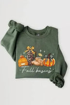 Fall Basics Graphic Fleece Sweatshirts - SJB-DIAMOND ELITES