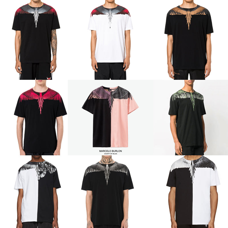 Wings print T-shirt Pi-Mart