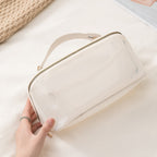 Waterproof PVC portable cosmetic bag, multi-functional large-capacity cosmetic bag, portable wash storage bag, travel makeup bag,Makeup bag organizers, - SJB-DIAMOND ELITES