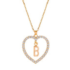 Initials Lette Necklace Pi-Mart
