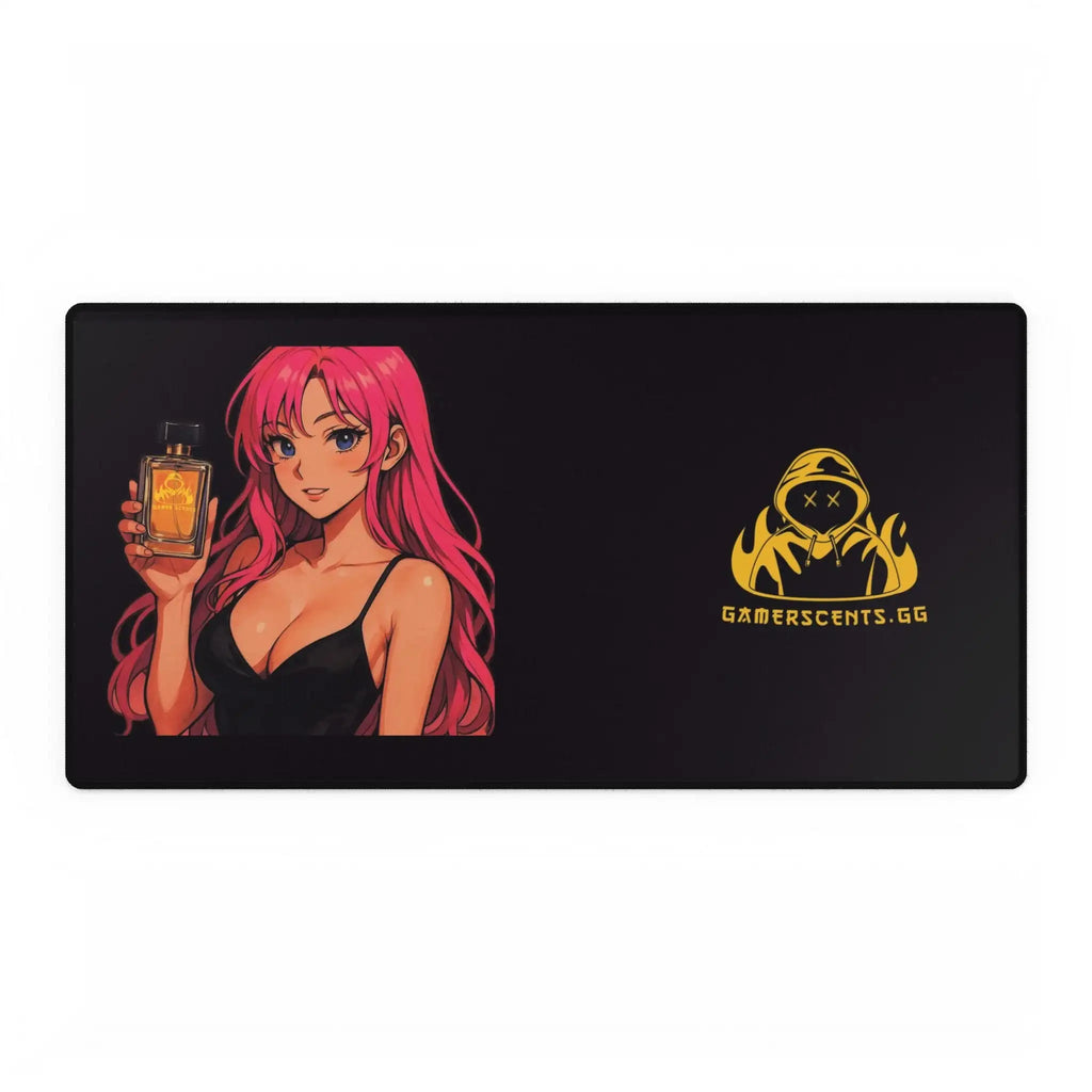 Anime Waifu Desk Mat, Gaming Mat, Keyboard and Mouse Pad, Perfect Gift for Gamers & Influencers Gamer Scents