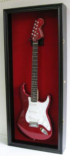 Fender, Electric, Gibson Les Paul Guitar Display Case Rack Hanger Cabinet The Military Gift Store
