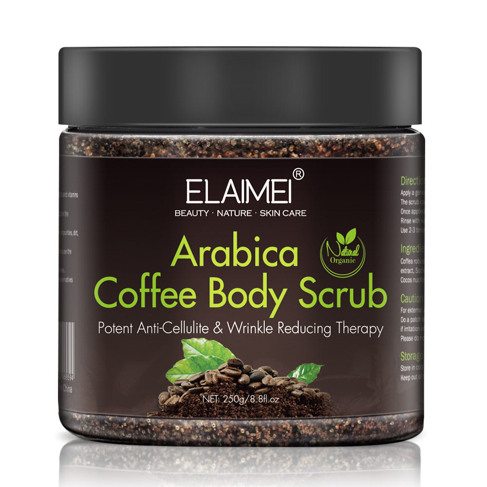 Coffee scrub exfoliating body scrub Lootquake LLC