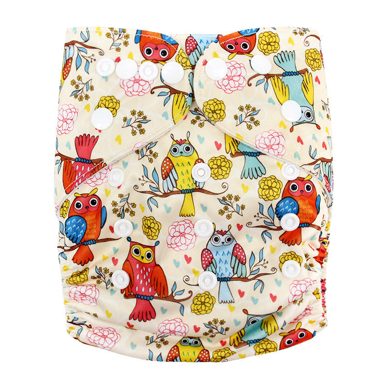 Washable Cloth Diapers Baby Waterproof Adjustable breathable Pi-Mart