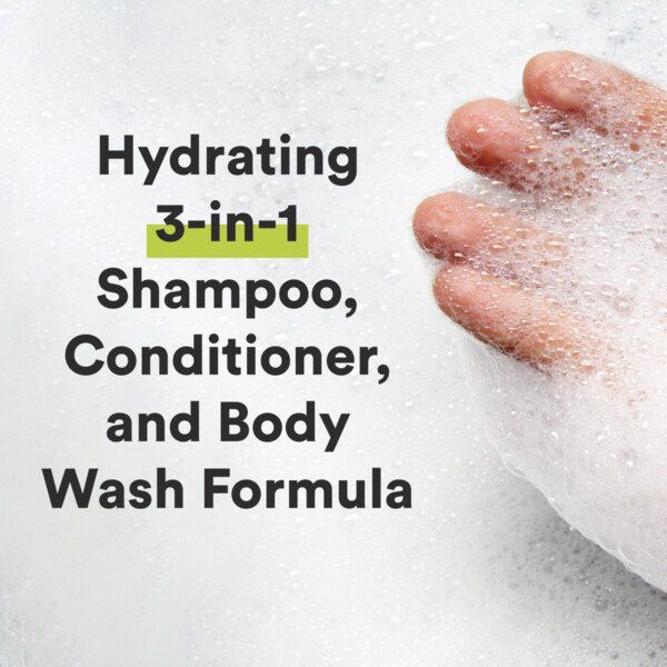 Suave Men 3-in-1 Shampoo Conditioner & Body Wash with Aloe Vera & Vitamin B7; 28 fl oz EasyOptionXY LLC