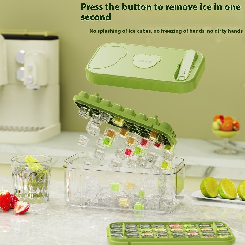 Ice Cube Mold Food Grade Press Type Ice Tray Pi-Mart