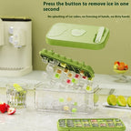 Ice Cube Mold Food Grade Press Type Ice Tray Pi-Mart