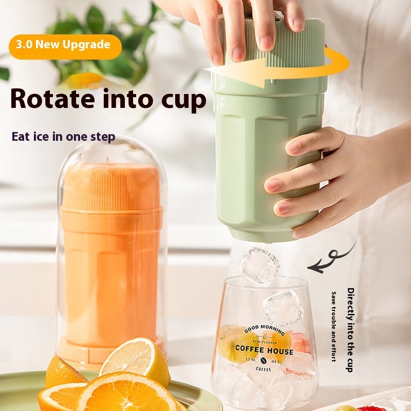 Plastic Rotating Ice Cube Mold Food Grade Household Ice-making Cup Pi-Mart