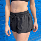 Arielle Athletic Shorts with Built-In Compression - SJB-DIAMOND ELITES