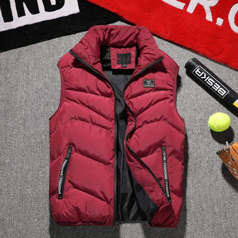 Down cotton vest