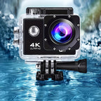 4K 30FPS 12MP Action Camera - Full HD Wifi Connected Sports Camera - Outdoor Cycling Diving HD Camera With 32G Card Lootquake LLC