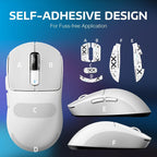 4K/8K ATTACK SHARK X3PRO Wireless Gaming Mouse - Ultra-Lightweight, Sweat-Resistant, Anti-Slip Design with Self-Adhesive Elastics Refined Side Grips, Anti-Sweat Paste, and Premium Grip Tape for Enhanced Gaming Performance Lootquake LLC