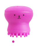 Cartoon octopus silicone wash brush foaming cleansing brush Manual facial massage brush cleansing brush brush bubbler Pi-Mart