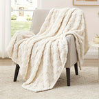 Soft and Cozy Luxurious Glam Plaid Throw Blanket - Reversible, All-Season 3D Checkered Pattern Fantasy Themed Polyester Flannel Fleece Bed Throw for Perfect Comfort Lootquake LLC