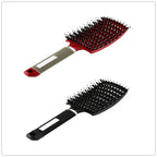 Hairbrush Anti Klit Brushy Haarborstel Women Detangler Hair Brush Bristle Nylon Scalp Massage  Teaser Hair Brush Comb Pi-Mart