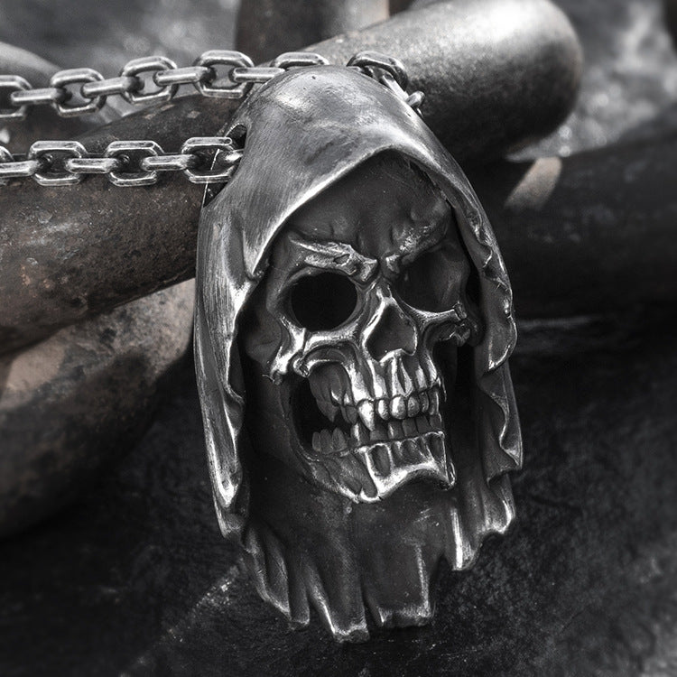 Men's Skull Pendant Does Not Include Necklace Pi-Mart