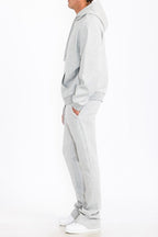 Mens Solid Fleece Flare Stacked SET - SJB-DIAMOND ELITES