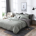 Bed sheets set quilt duvet cover bedding 4 sets Pi-Mart