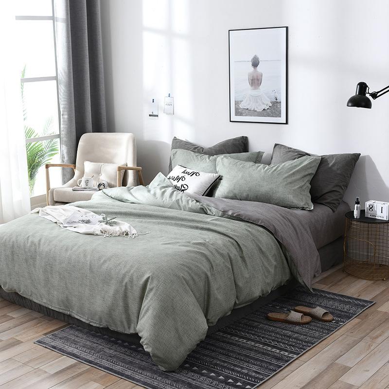Bed sheets set quilt duvet cover bedding 4 sets Pi-Mart