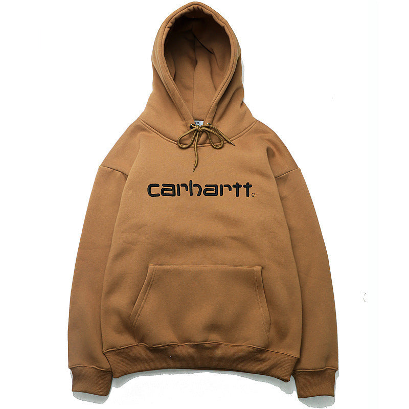 Embroidered Hooded Sweatshirt Pi-Mart