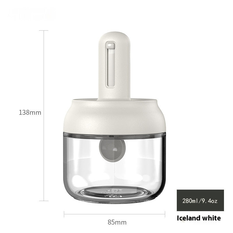 Telescopic Seasoning Glass Kitchen Spice Jar Pi-Mart