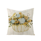 Linen Cushion  Office Sofa Cushion Cover Pi-Mart