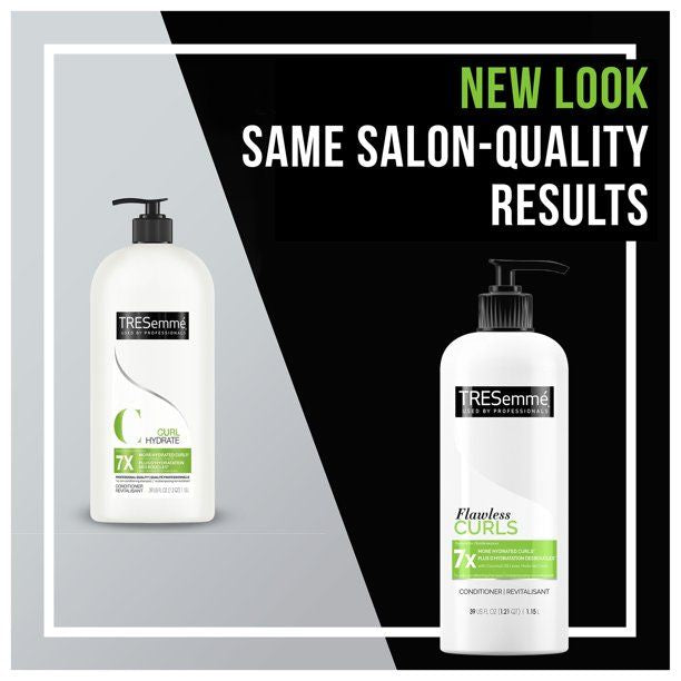 Tresemme Flawless Curls Moisturizing & Nourishing Daily Conditioner with Pump; 39 fl oz EasyOptionXY LLC