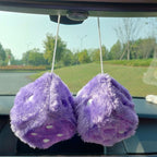 Fuzzy Plush Dice Car Accessory - SJB-DIAMOND ELITES