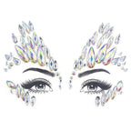 23 Sets Glitter Face Jewels Sticker Temporary Party Face Makeup Tattoo Face Gems Glitter Face Jewels Crystal Stickers For Womens Stevvex