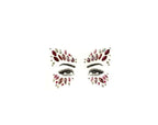 23 Sets Glitter Face Jewels Sticker Temporary Party Face Makeup Tattoo Face Gems Glitter Face Jewels Crystal Stickers For Womens Stevvex