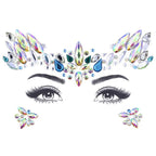 23 Sets Glitter Face Jewels Sticker Temporary Party Face Makeup Tattoo Face Gems Glitter Face Jewels Crystal Stickers For Womens Stevvex