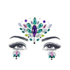 23 Sets Glitter Face Jewels Sticker Temporary Party Face Makeup Tattoo Face Gems Glitter Face Jewels Crystal Stickers For Womens Stevvex