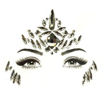 23 Sets Glitter Face Jewels Sticker Temporary Party Face Makeup Tattoo Face Gems Glitter Face Jewels Crystal Stickers For Womens Stevvex