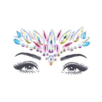 23 Sets Glitter Face Jewels Sticker Temporary Party Face Makeup Tattoo Face Gems Glitter Face Jewels Crystal Stickers For Womens Stevvex