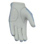 New Women's Golf Gloves Left Hand Cabretta Leather Sky Blue MRX Products